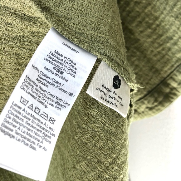 Madewell Sage Green Quilted Utility Jacket - Picture 3 of 6